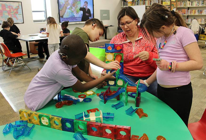 More students building and being creative