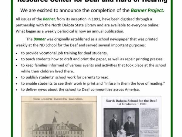 digitizing Banner collection project with ND State Library