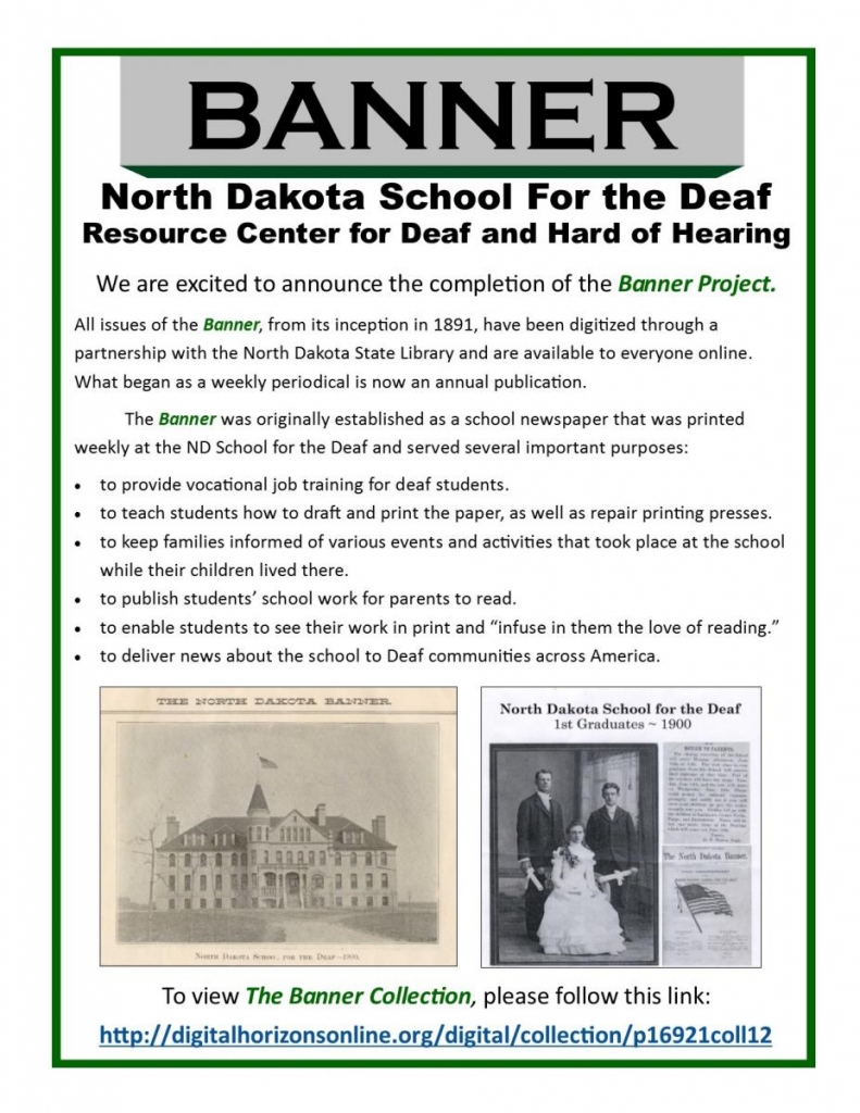 digitizing Banner collection project with ND State Library