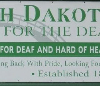Front Sign for North Dakota School for the Deaf/Resource Center